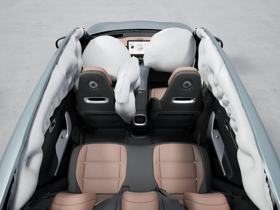 Airbag y seguridad Smart #3
