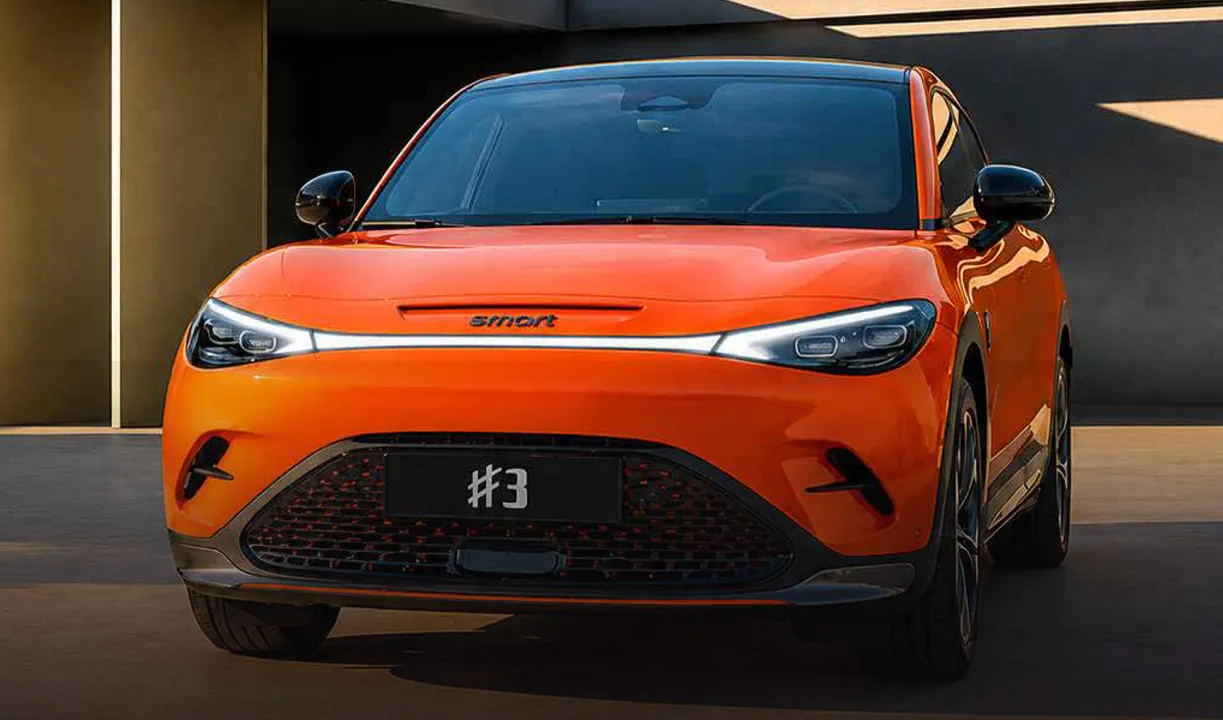 Smart #3 naranja