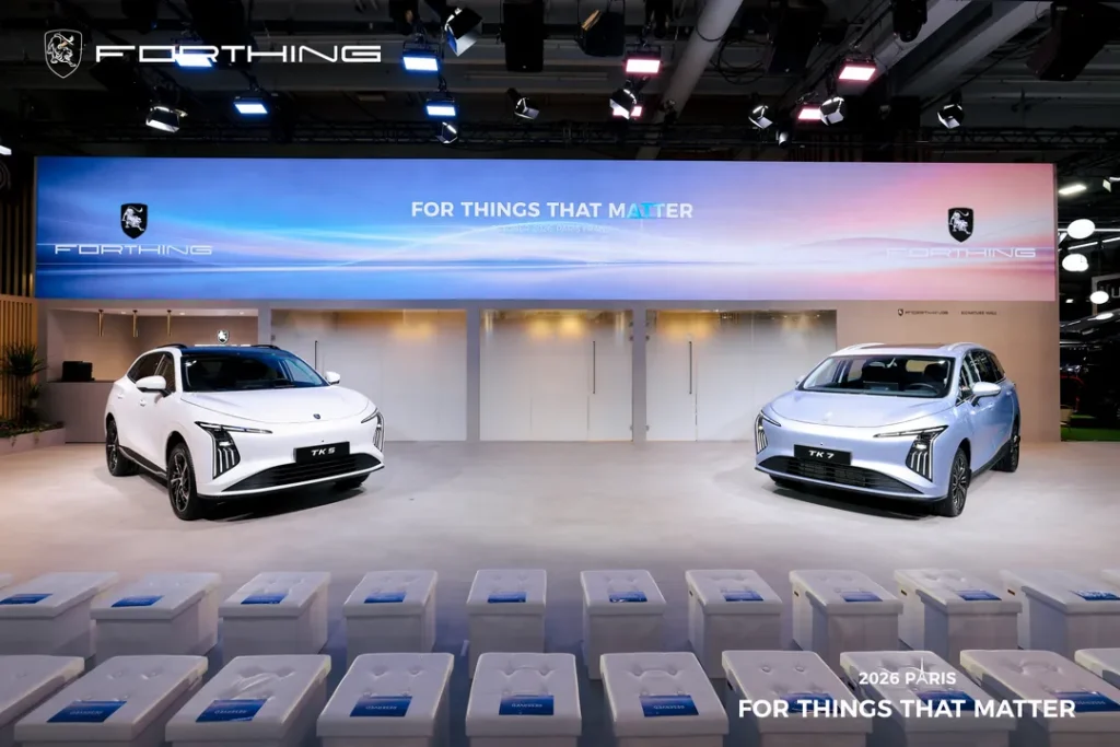 Forthing serie TK que llegara a Argentina en 2027. TK5 y TK7