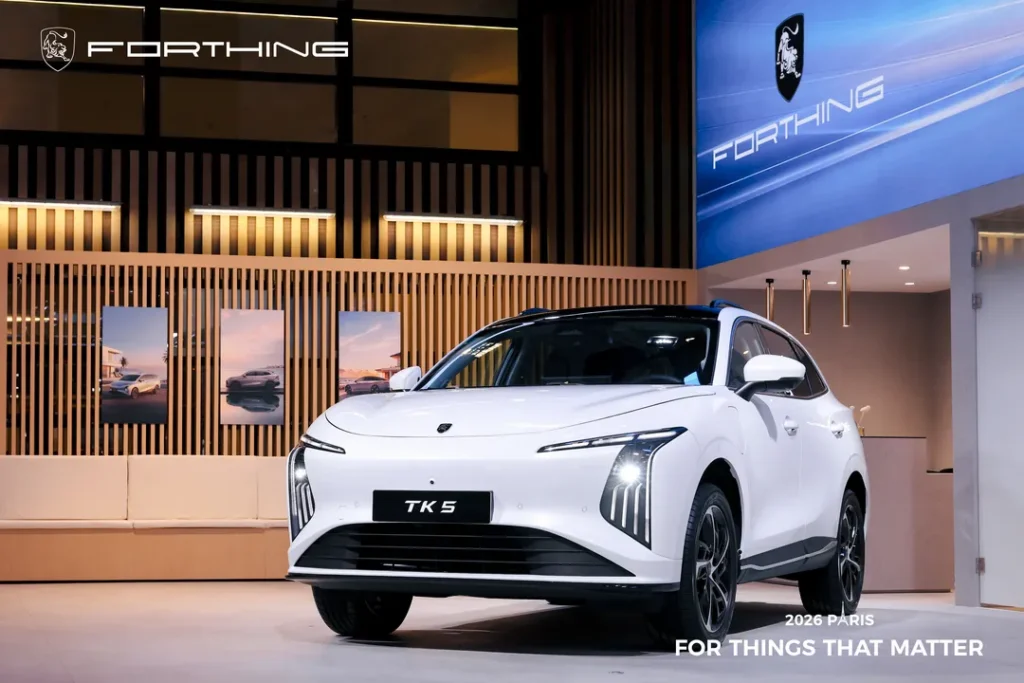 Forthing TK5 en el salon de paris