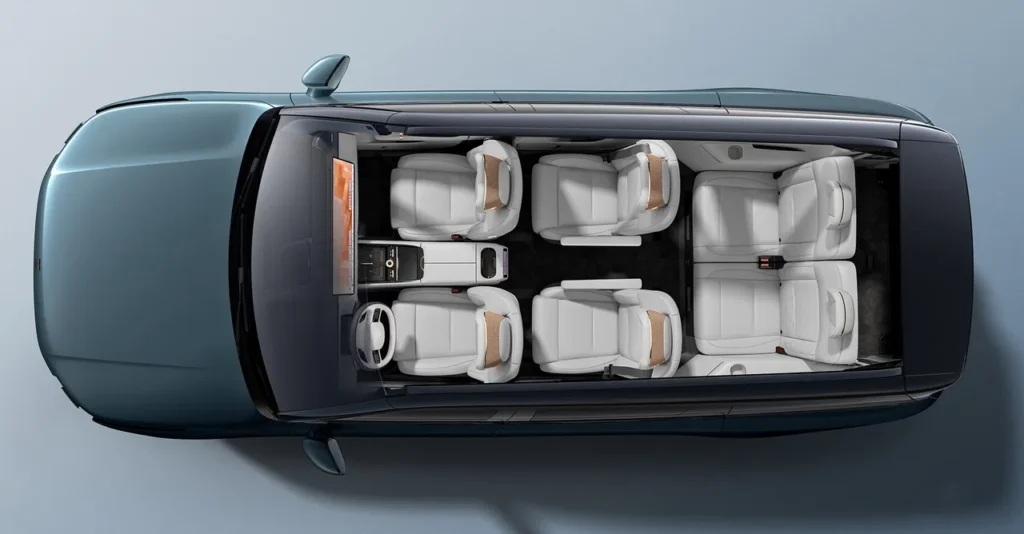 Seis plazas del Lynk & Co 900