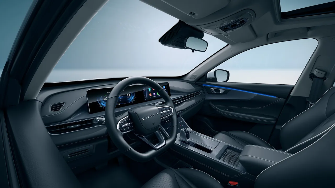 Interior Cherry Tiggo 4 Pro