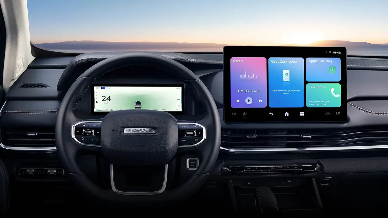 Interior Geeely Riddara