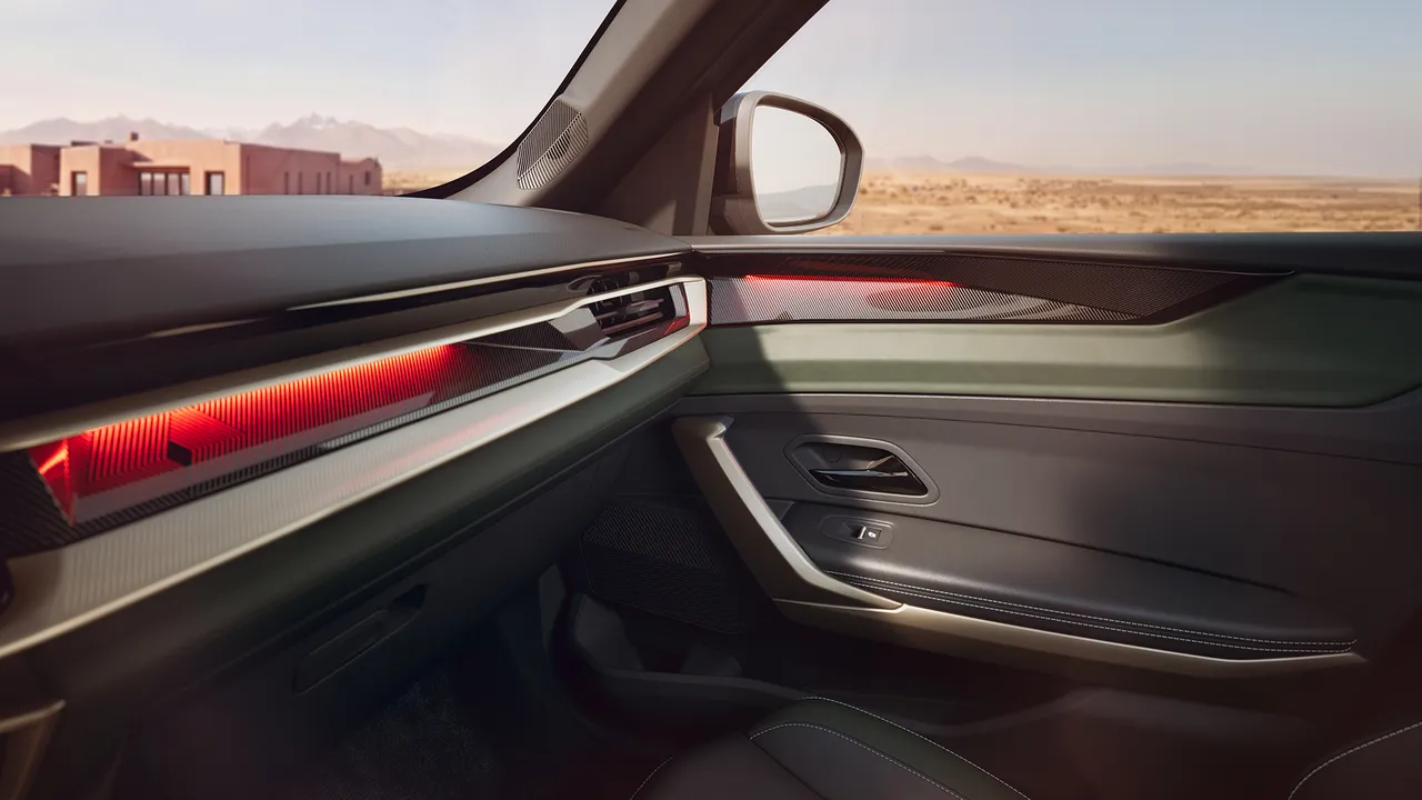 Luces ambientales del interior de la Renault Niagara