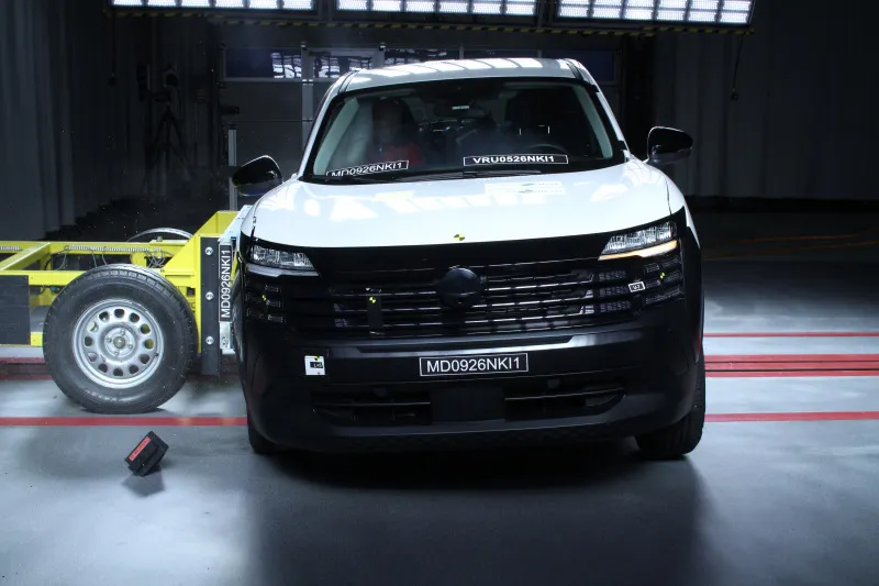Prureba de impacto lateral Nissan Nuevo Kicks