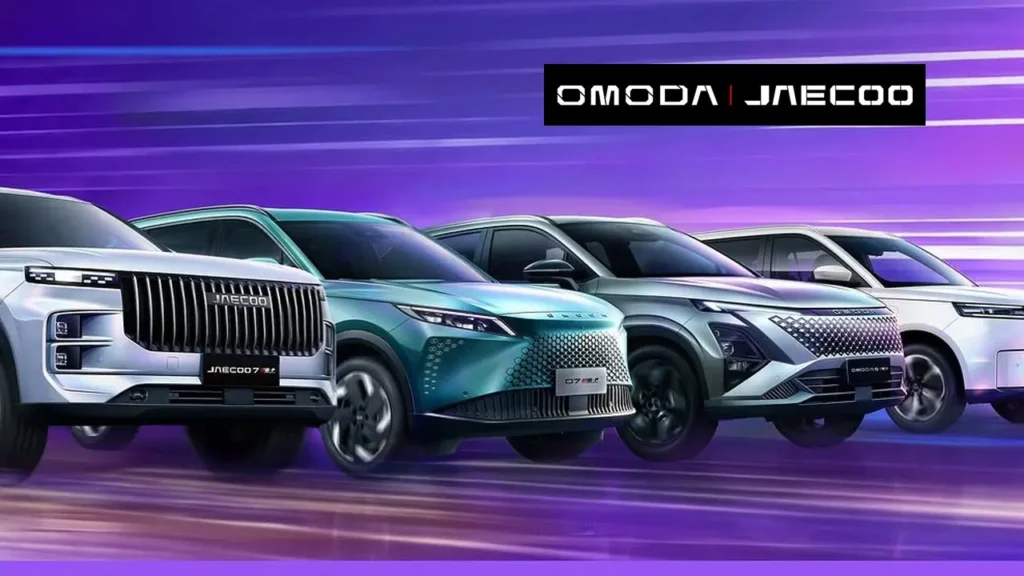 Lanzamiento Omoda Jaecoo expo auto chino