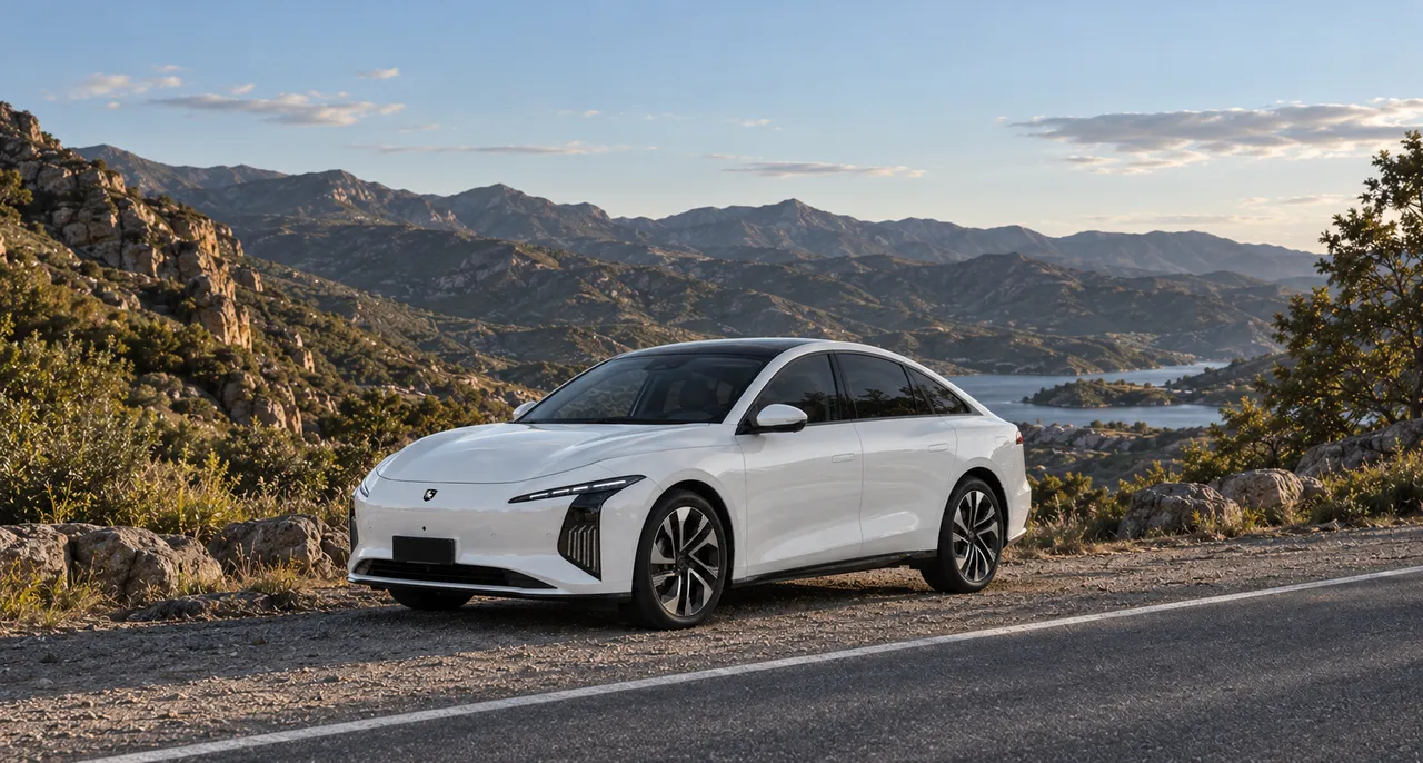Auto Forthing S7 Reev en la naturaleza