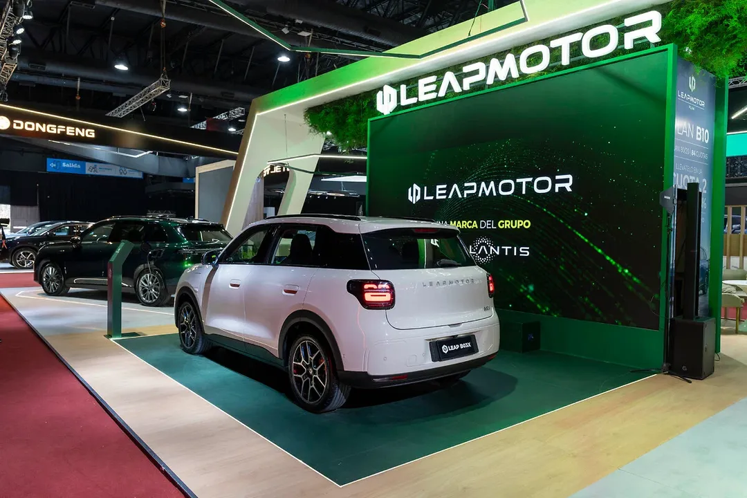 Vista trasera Leapmotor B03X