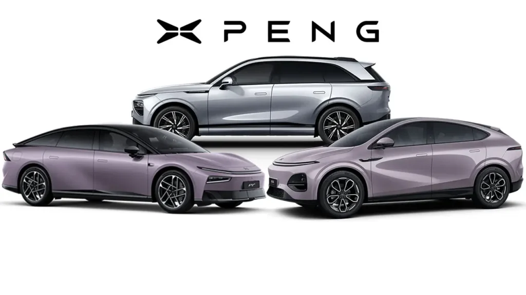 Xpeng Argentina modelos G6, G9 y P7